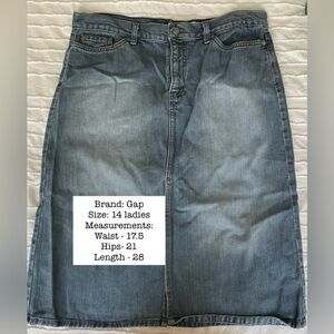 Gap Denim Skirt